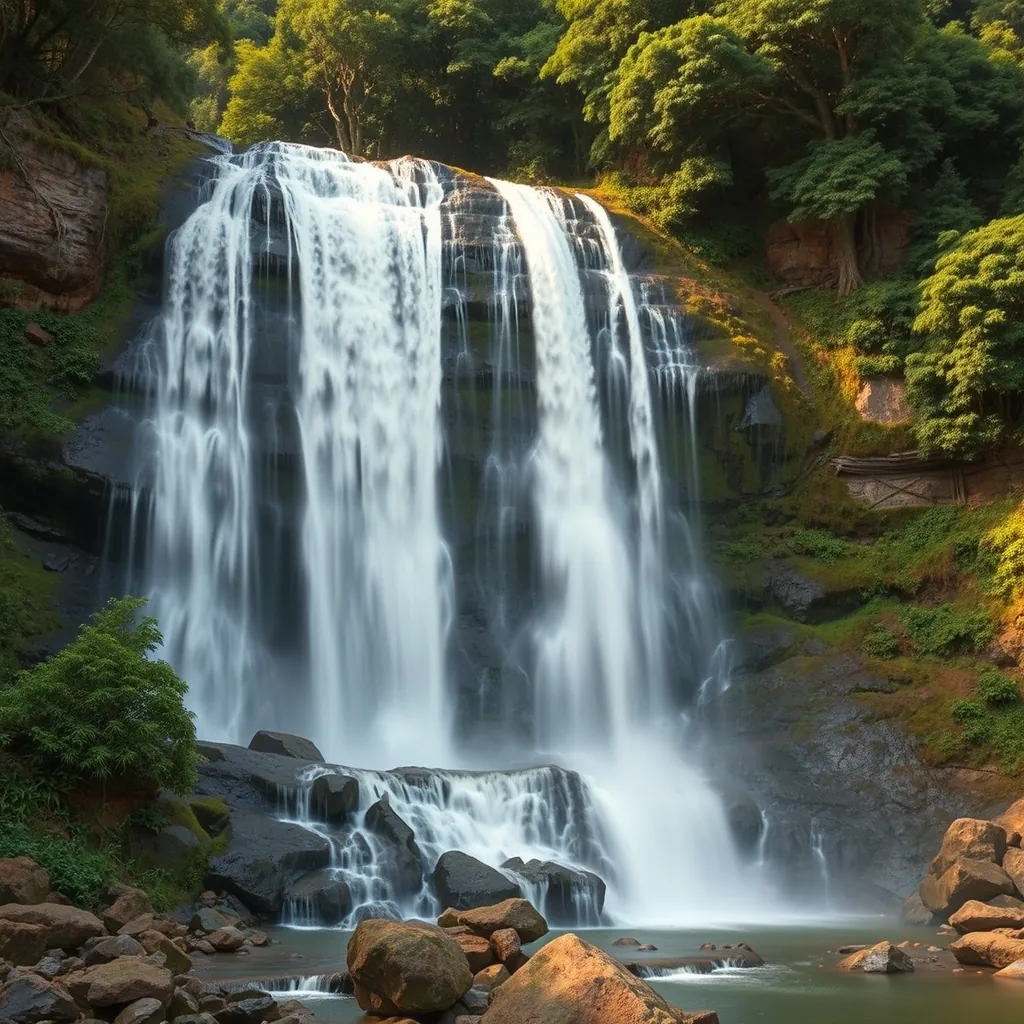 Thác Datanla hùng vĩ ở Đà Lạt Majestic datanla waterfall