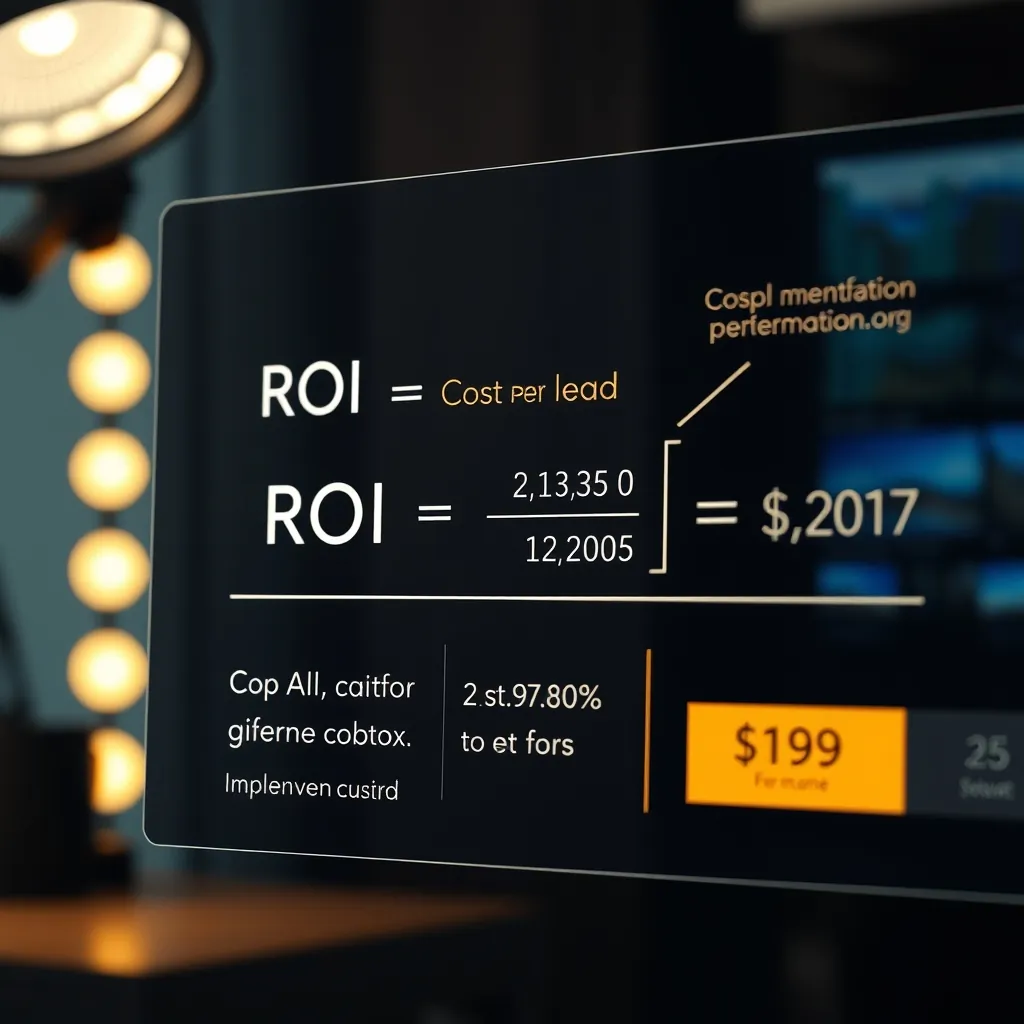 AI Marketing ROI Formula AI Marketing ROI Formula