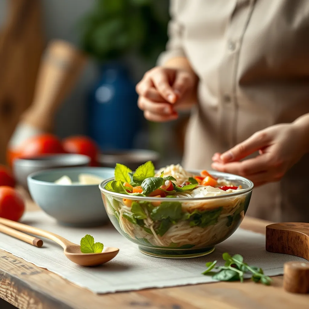 Cách bảo quản phở chay sau khi nấu Methods storing vegetarian