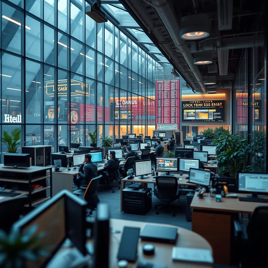 Một trung tâm công nghệ hiện đại ở Bangalore với các startup và công ty CNTT Modern tech hub