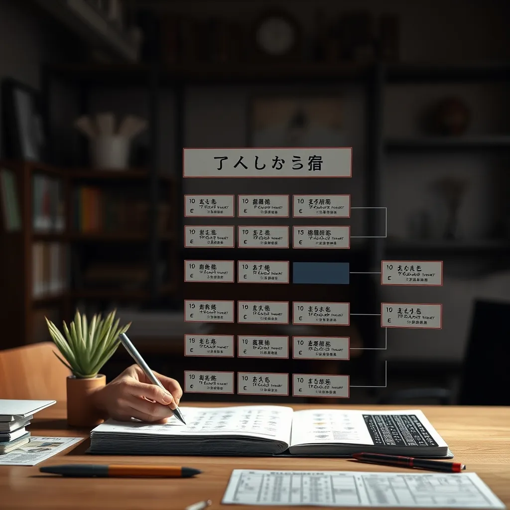 日本語テストの構成の概要 日本語テストの構成の概要