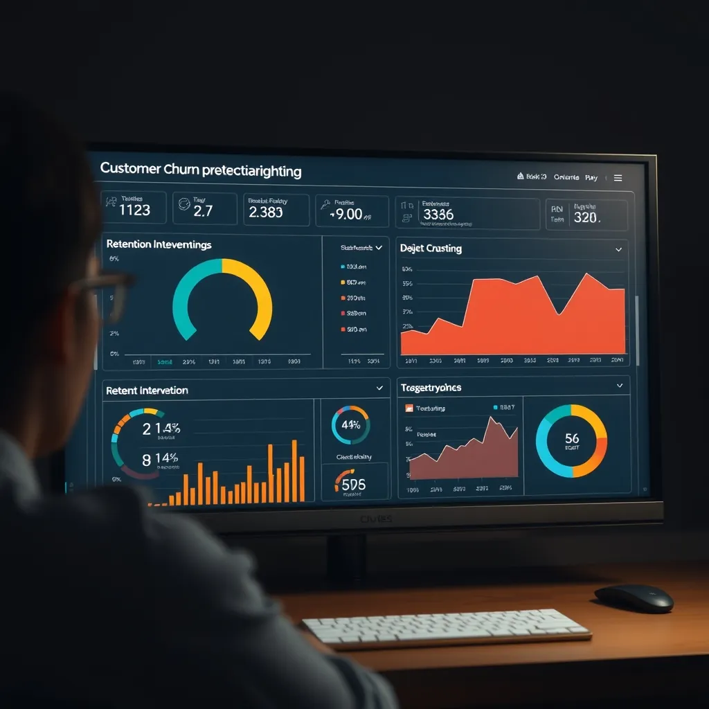 Predictive Analytics Retention Dashboard Predictive Analytics Retention Dashboard