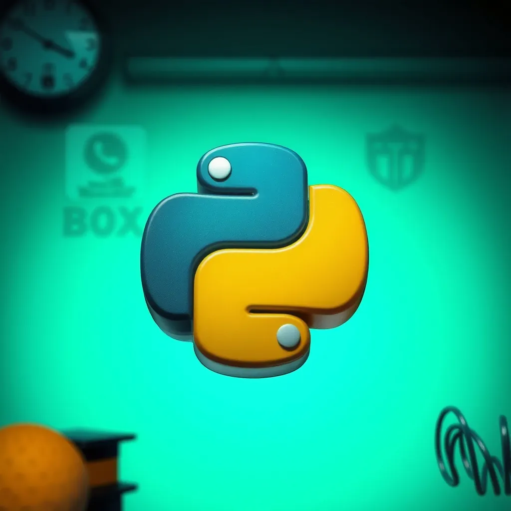 Python logo educational