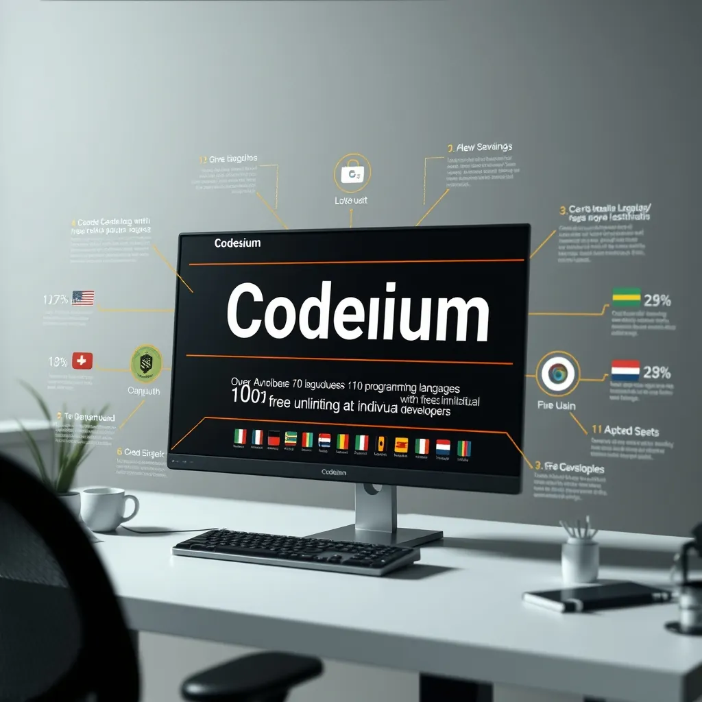 Sơ đồ Codeium hỗ trợ hơn 70 ngôn ngữ lập trình với gói miễn phí không giới hạn Sơ đồ Codeium hỗ trợ hơn 70 ngôn ngữ lập trình với gói miễn phí không giới hạn