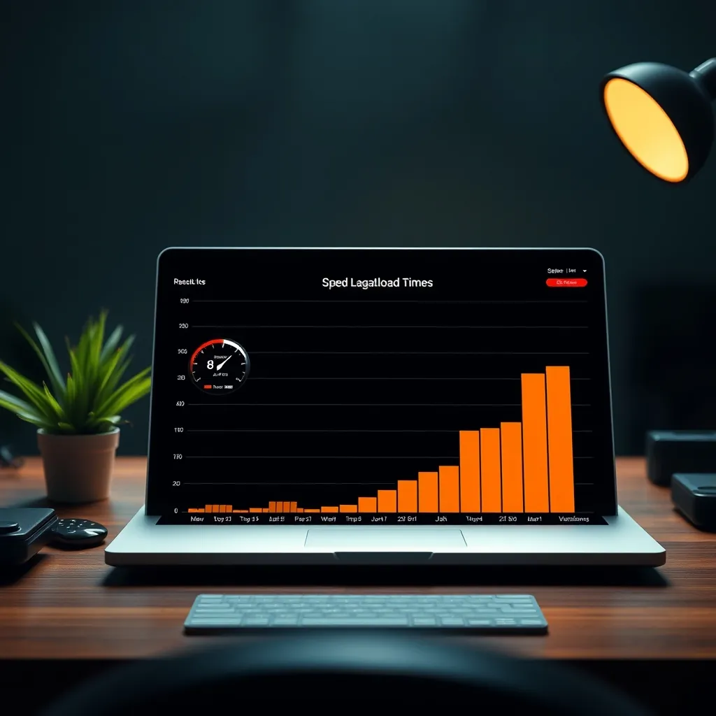 Biểu đồ so sánh tốc độ tải trang giữa các trình tạo trang WordPress Speed test result