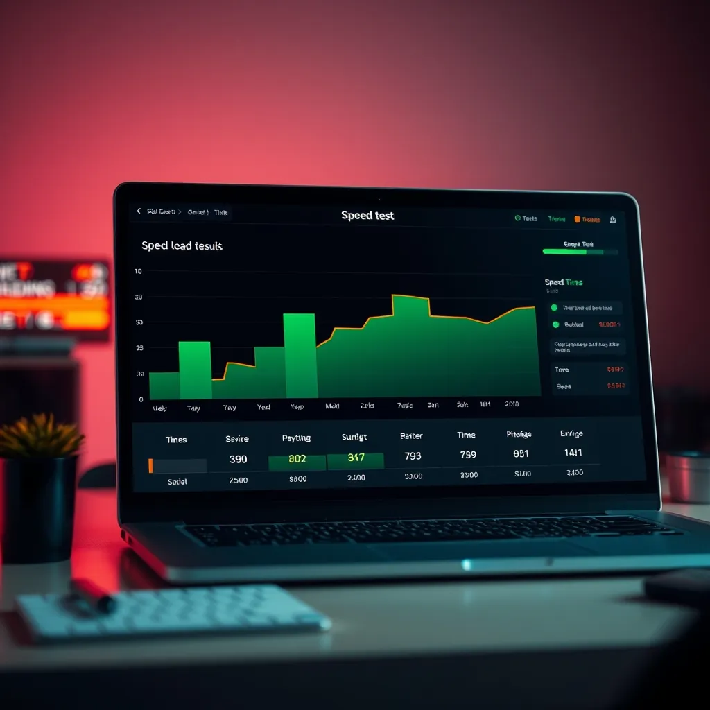 Biểu đồ so sánh tốc độ tải trang giữa các trình tạo trang WordPress Speed test result