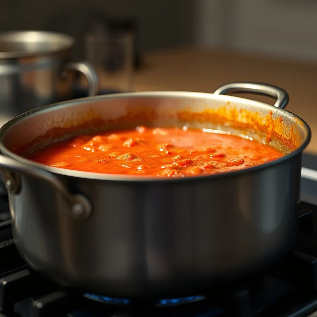 Spiced tomato sauce