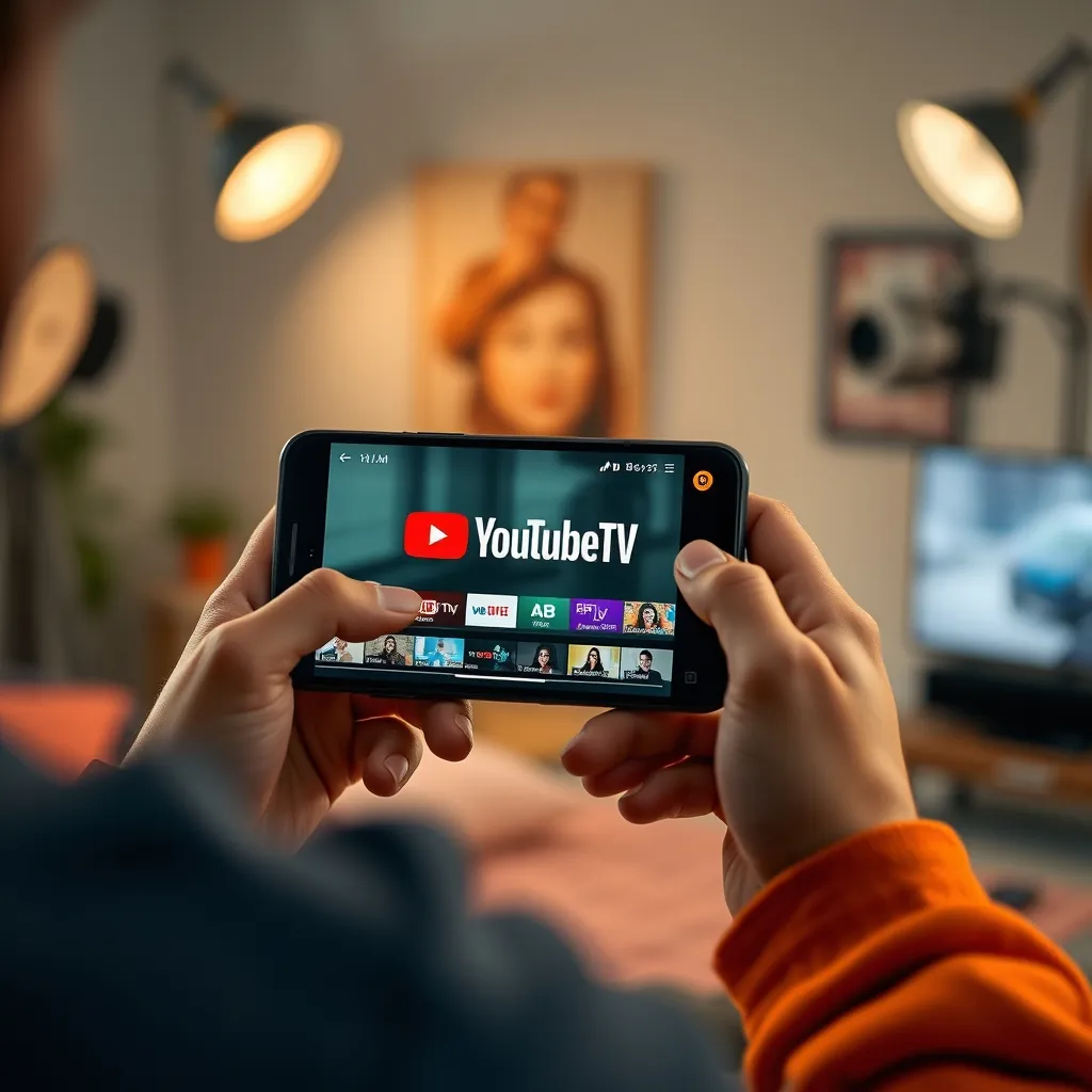 YouTube TVをモバイルデバイスで視聴する YouTube TVをモバイルデバイスで視聴する