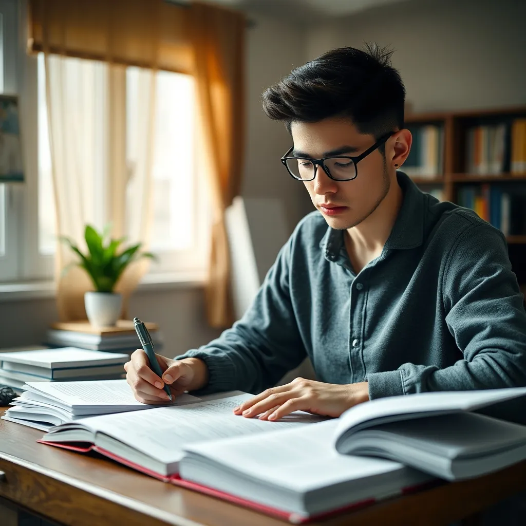Student preparing top