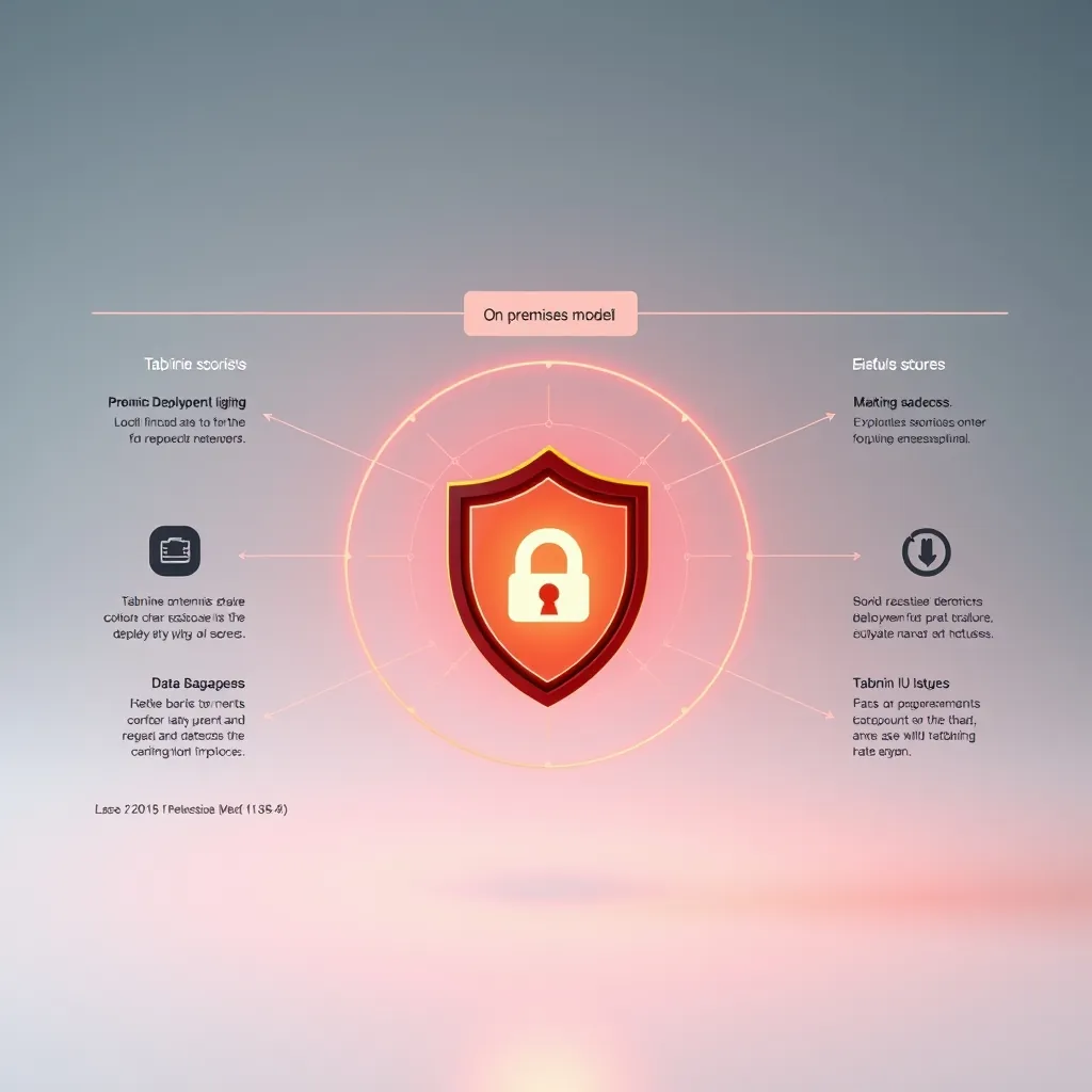 Tabnine on-premises deployment architecture for data security Tabnine on-premises deployment architecture for data security