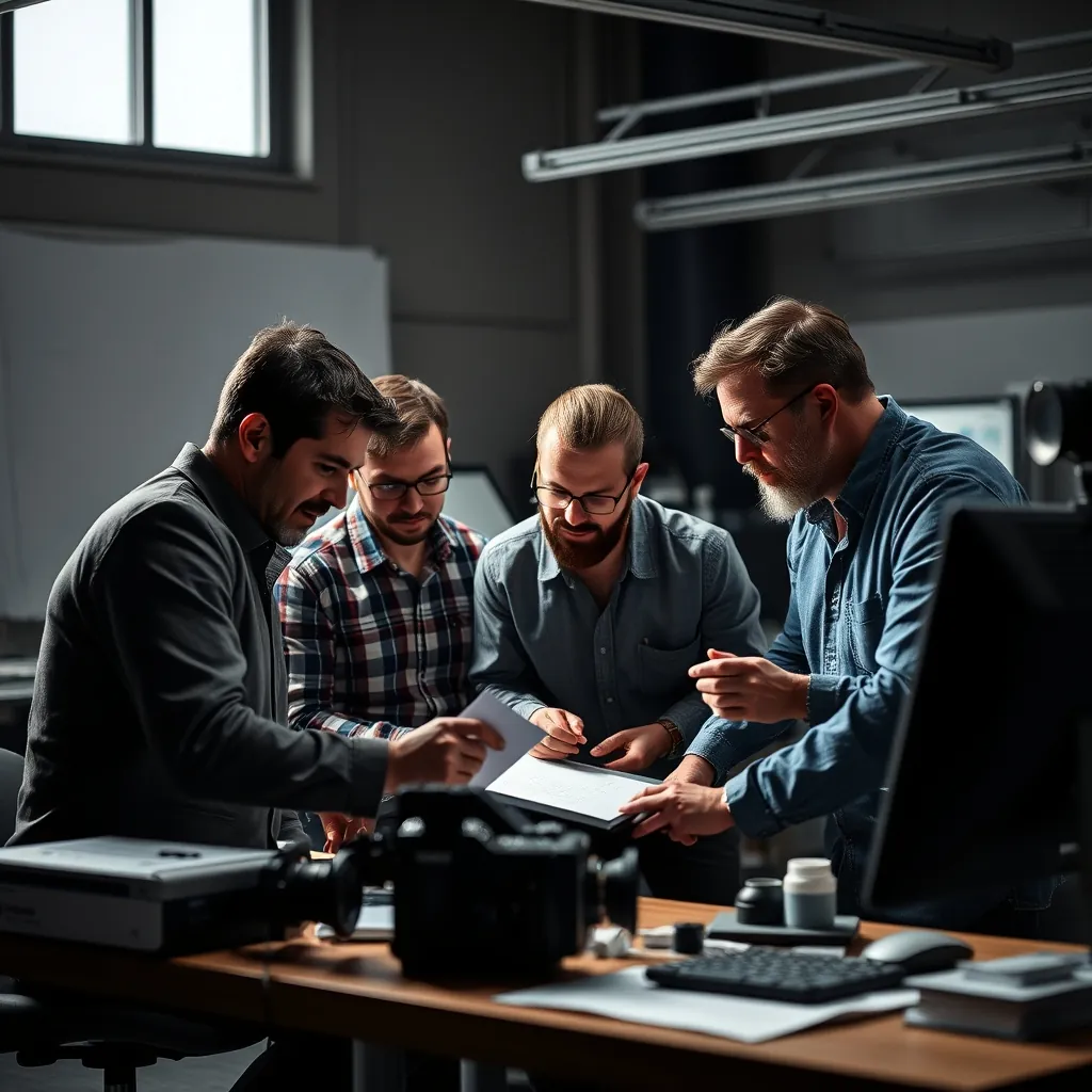 Một nhóm đang lên kế hoạch cho các bước tiếp theo trong kiểm tra Team planning