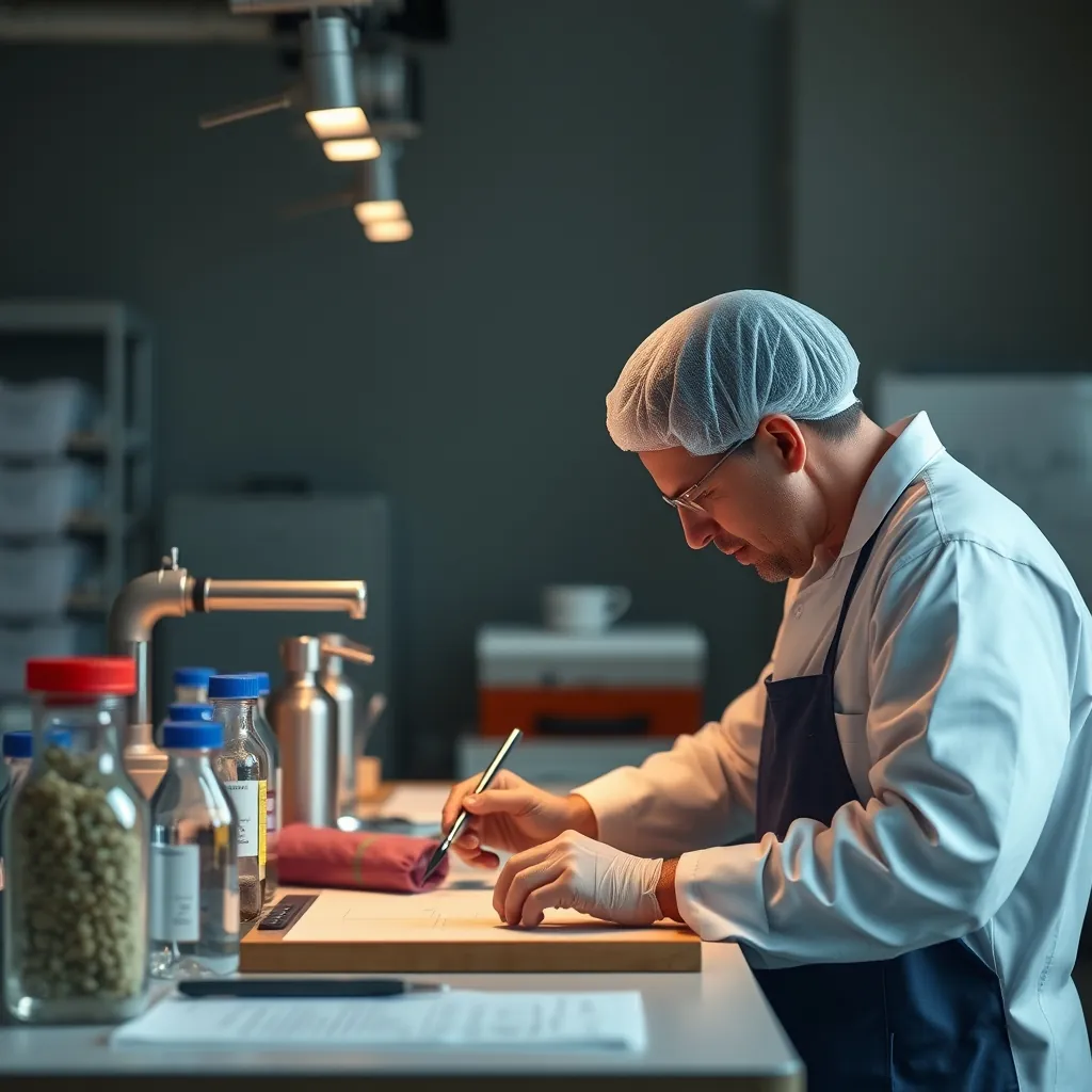 Test recipe business