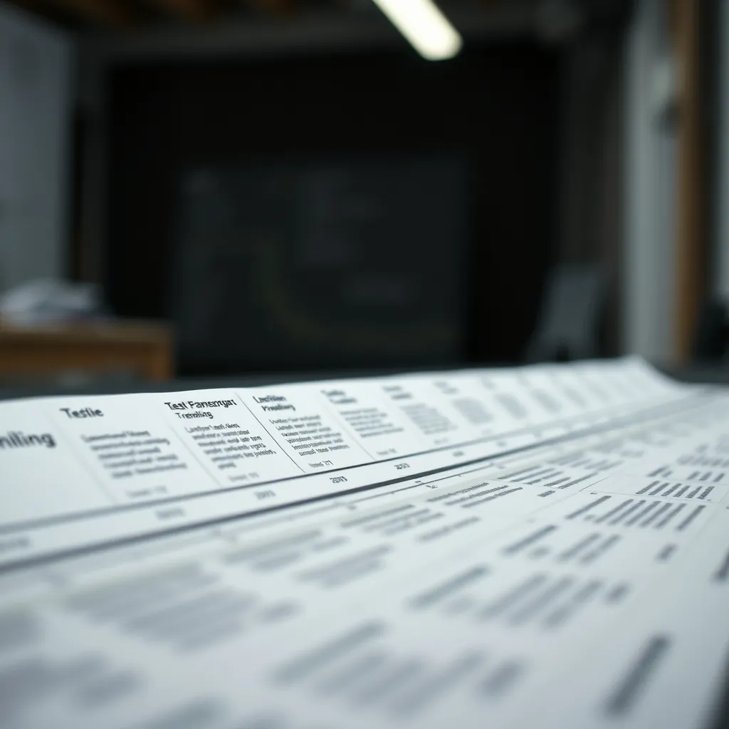 Timeline illustrating historical