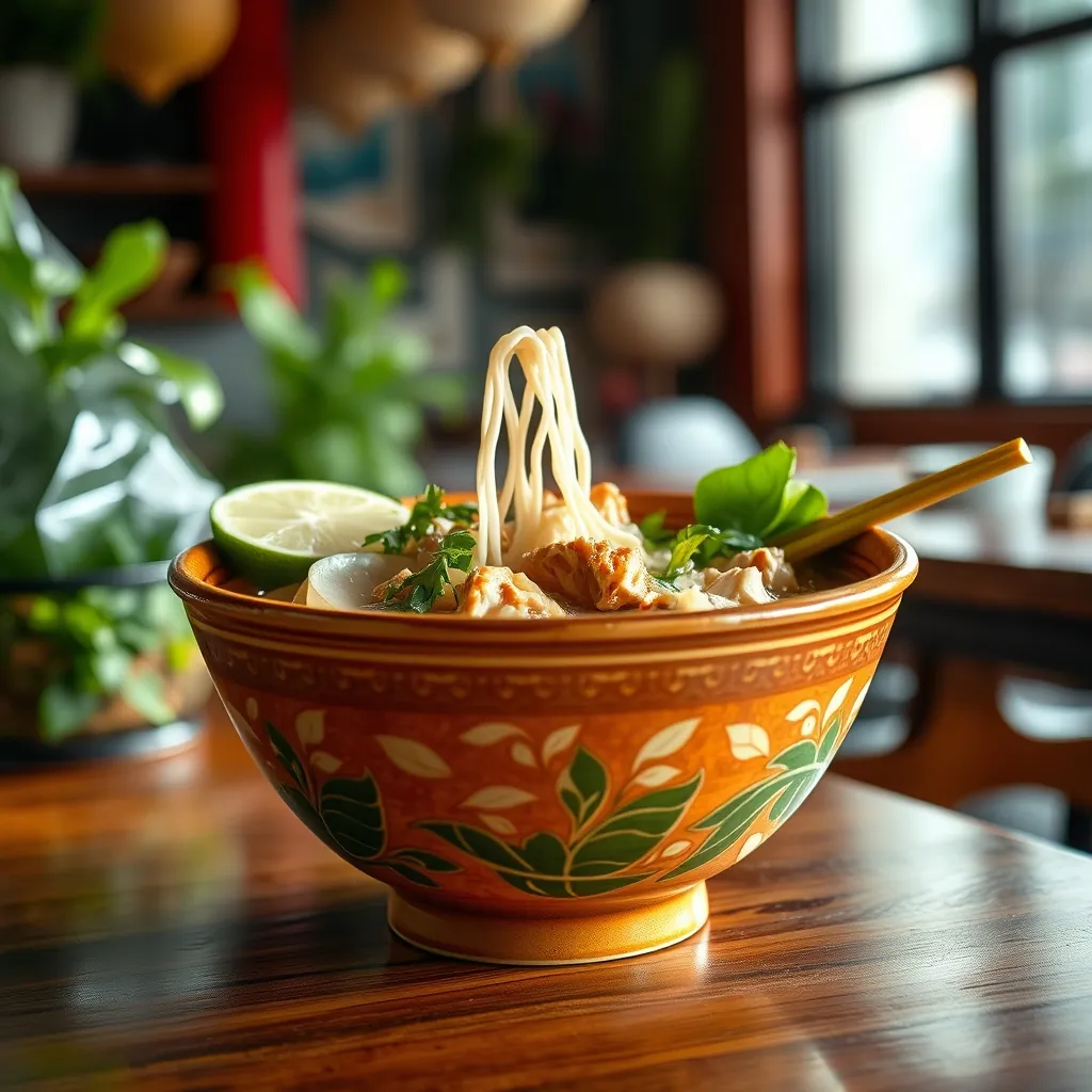 Traditional bowl chicken
