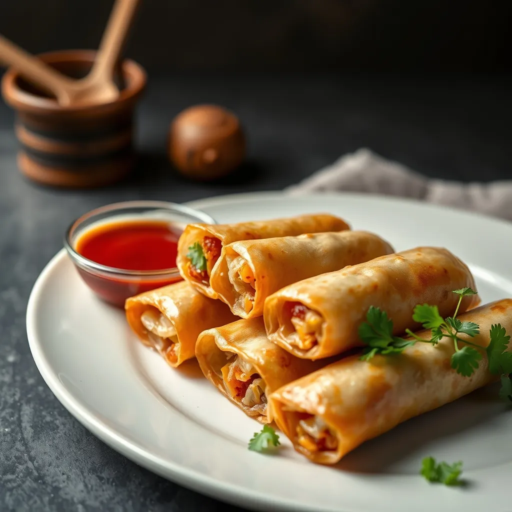 Traditional vietnamese fried