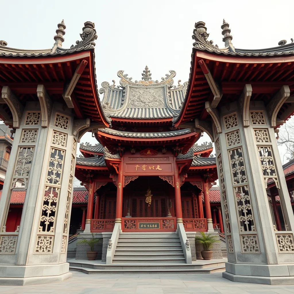 Kiến trúc độc đáo của chùa Linh Phước với những thiết kế tinh xảo Unique architecture linh