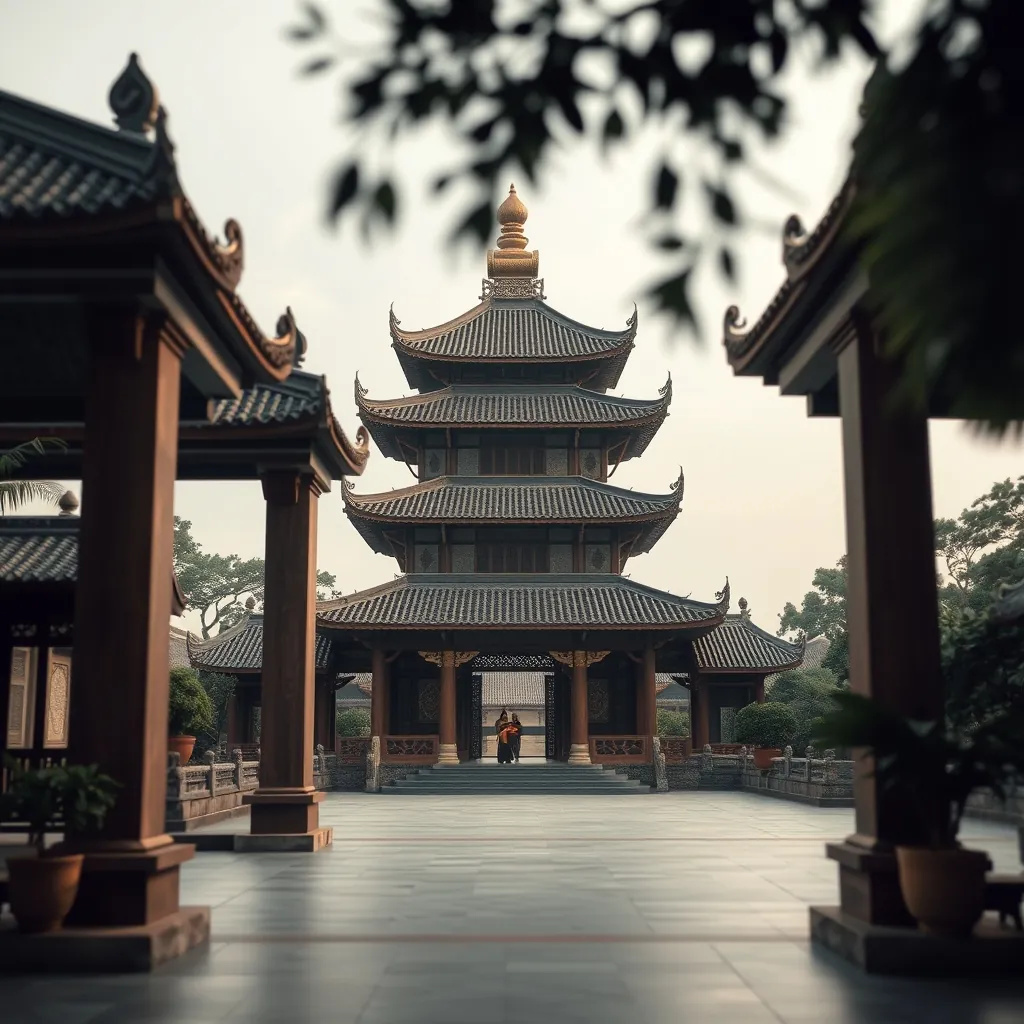 Kiến trúc độc đáo của chùa Linh Phước Unique architecture linh