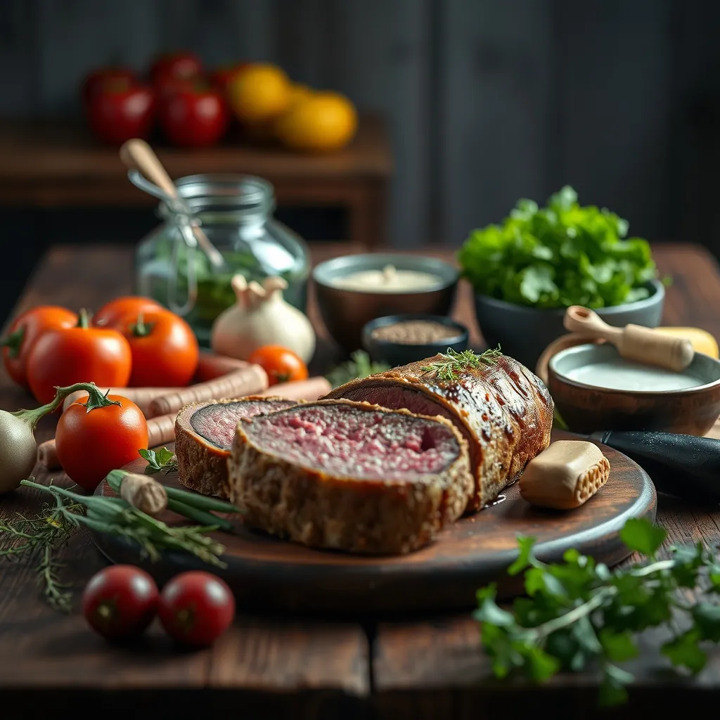 Variety fresh ingredients