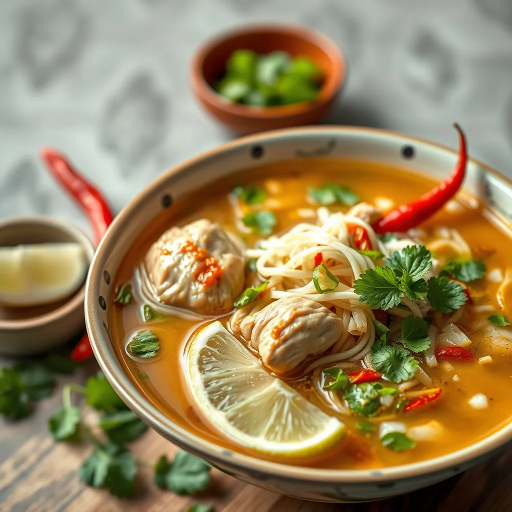 Vibrant bowl chicken