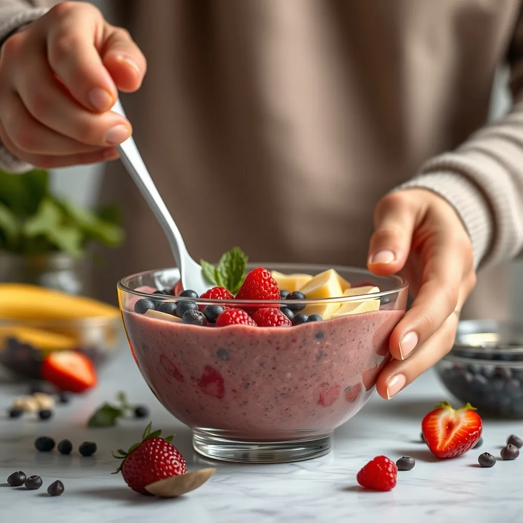 Vibrant and nutritious breakfast alternative