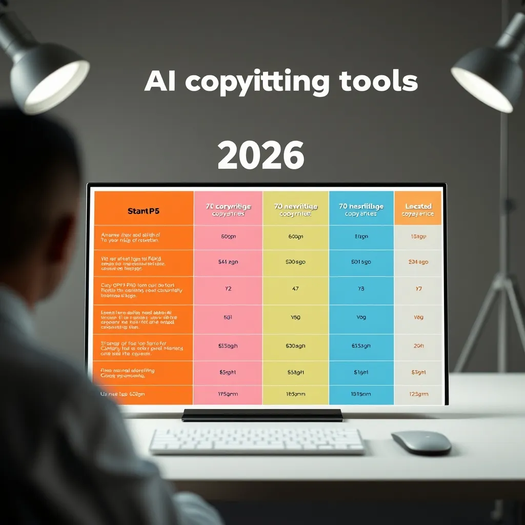 Biểu đồ so sánh top 5 công cụ AI viết content năm 2026 Biểu đồ so sánh top 5 công cụ AI viết content năm 2026