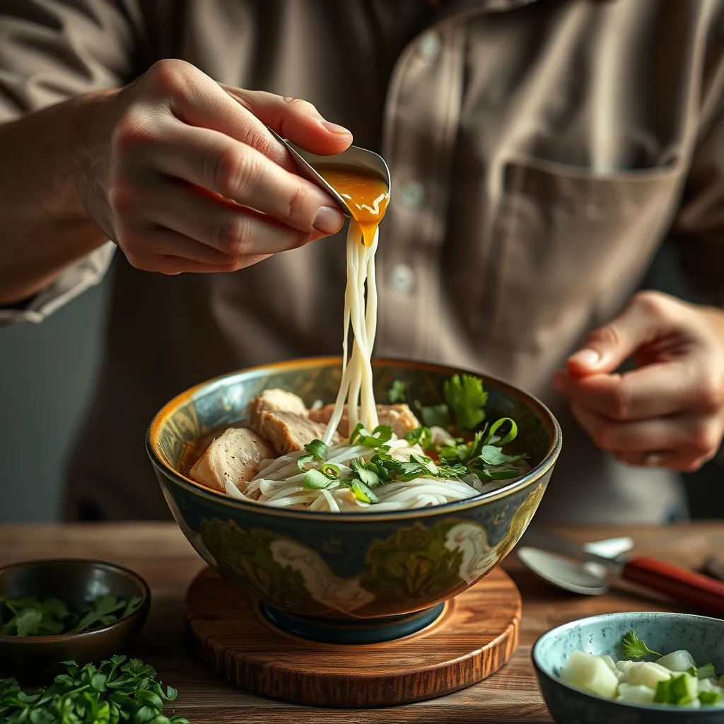 Vietnamese person assembling