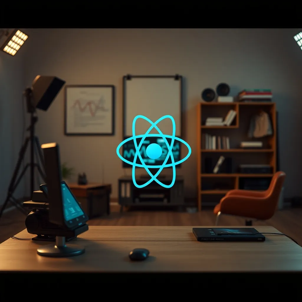 Visual representation of different applications built with each framework.