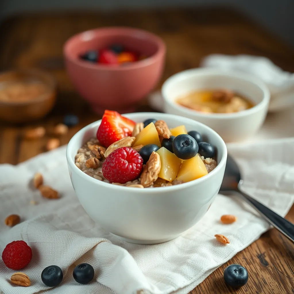 Warm and hearty breakfast option