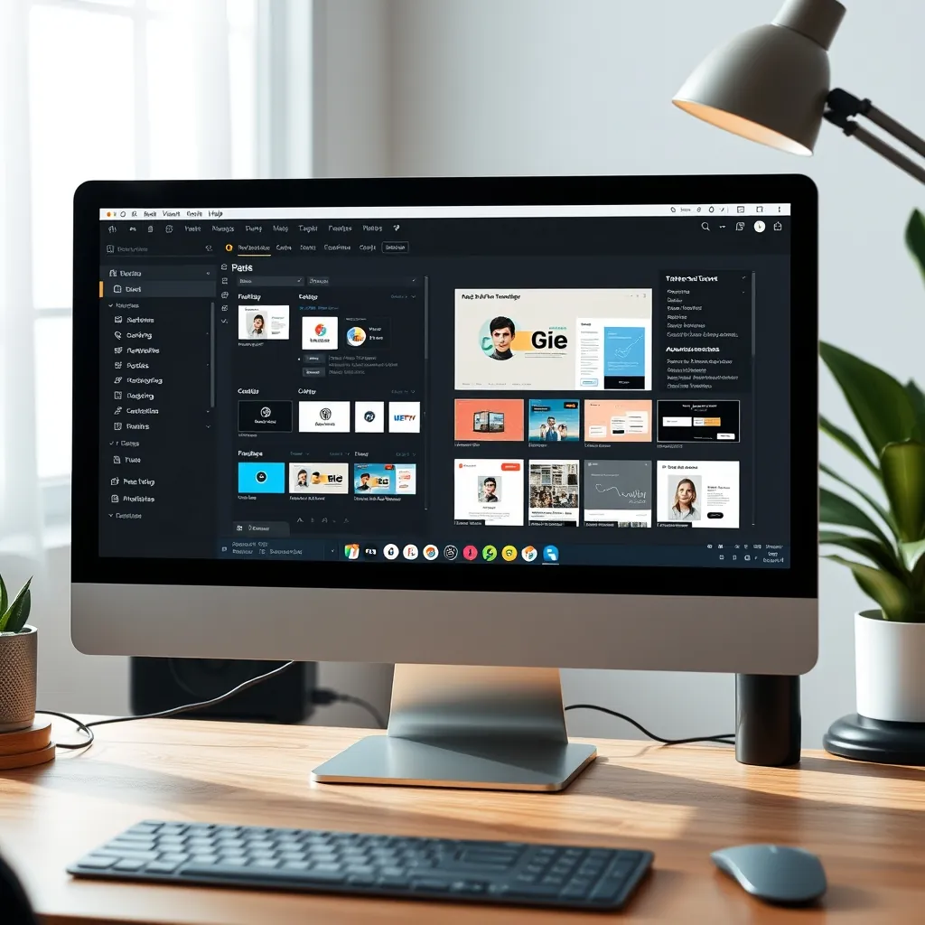 Giao diện trình tạo trang WordPress hiện đại với tính năng kéo thả trực quan Wordpress page builder