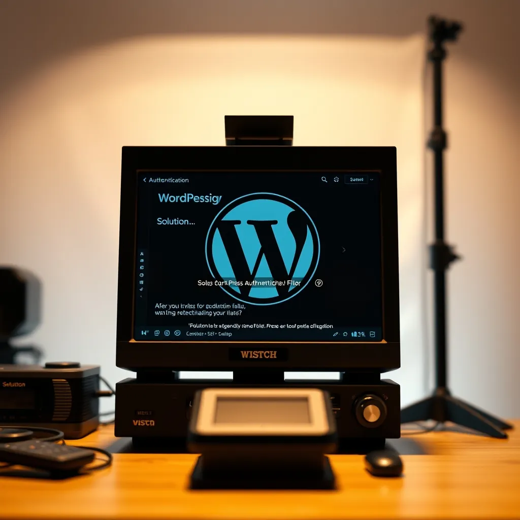 WordPress認証失敗の解決策