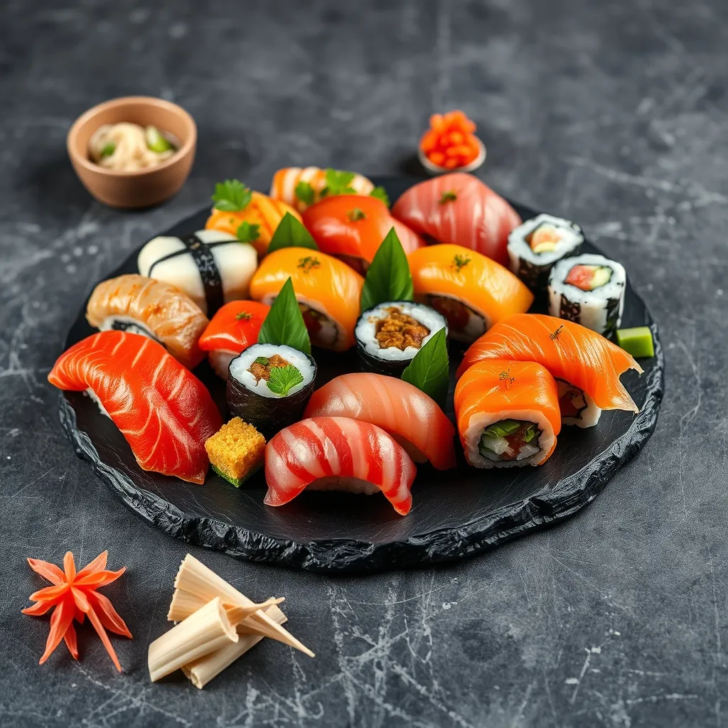 種類ごとに魅力が異なる寿司の世界