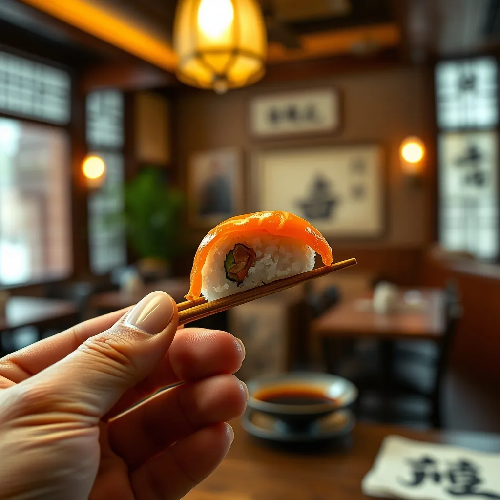 箸と手、どちらでも楽しめる寿司の食べ方。正しいマナーで味わいを深める 箸と手、どちらでも楽しめる寿司の食べ方。正しいマナーで味わいを深める