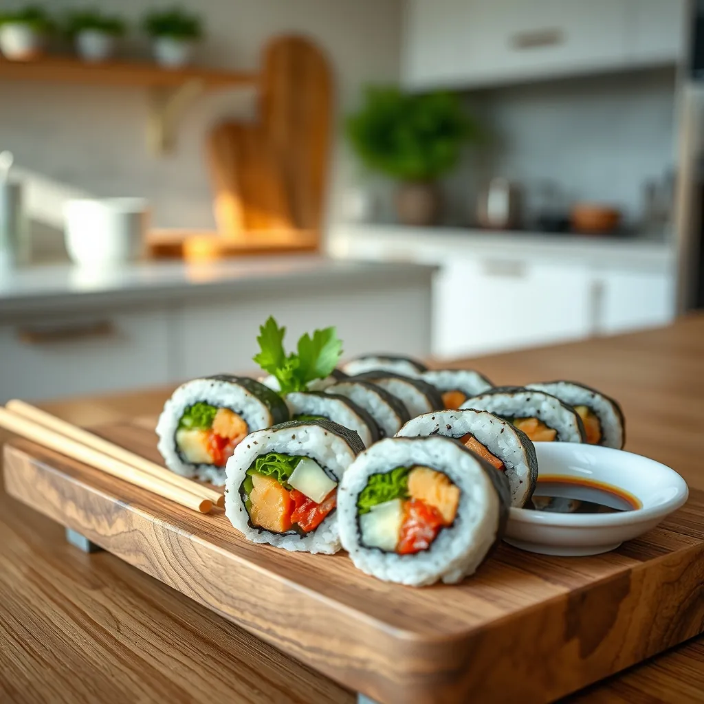 自宅で作る寿司の魅力