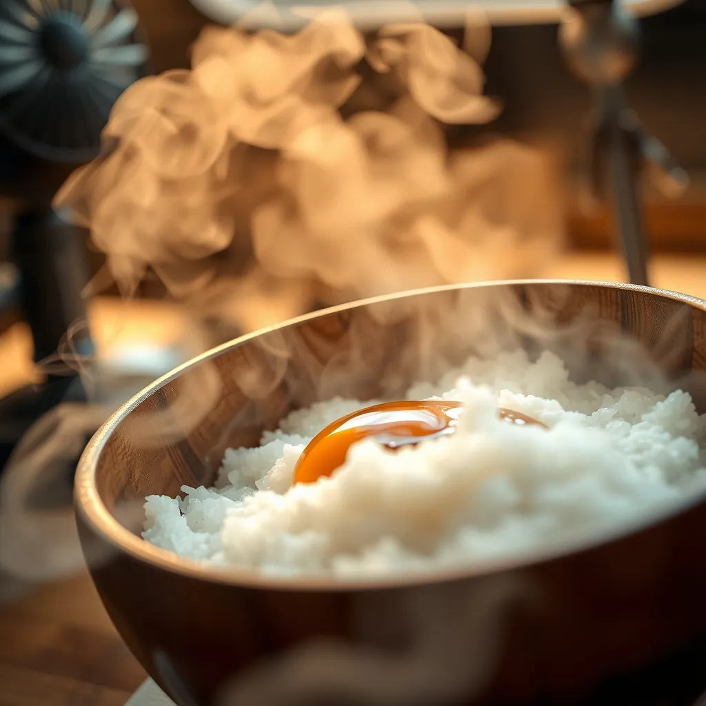 酢飯を木桶で混ぜる工程。艶やかに仕上がる黄金比が鍵