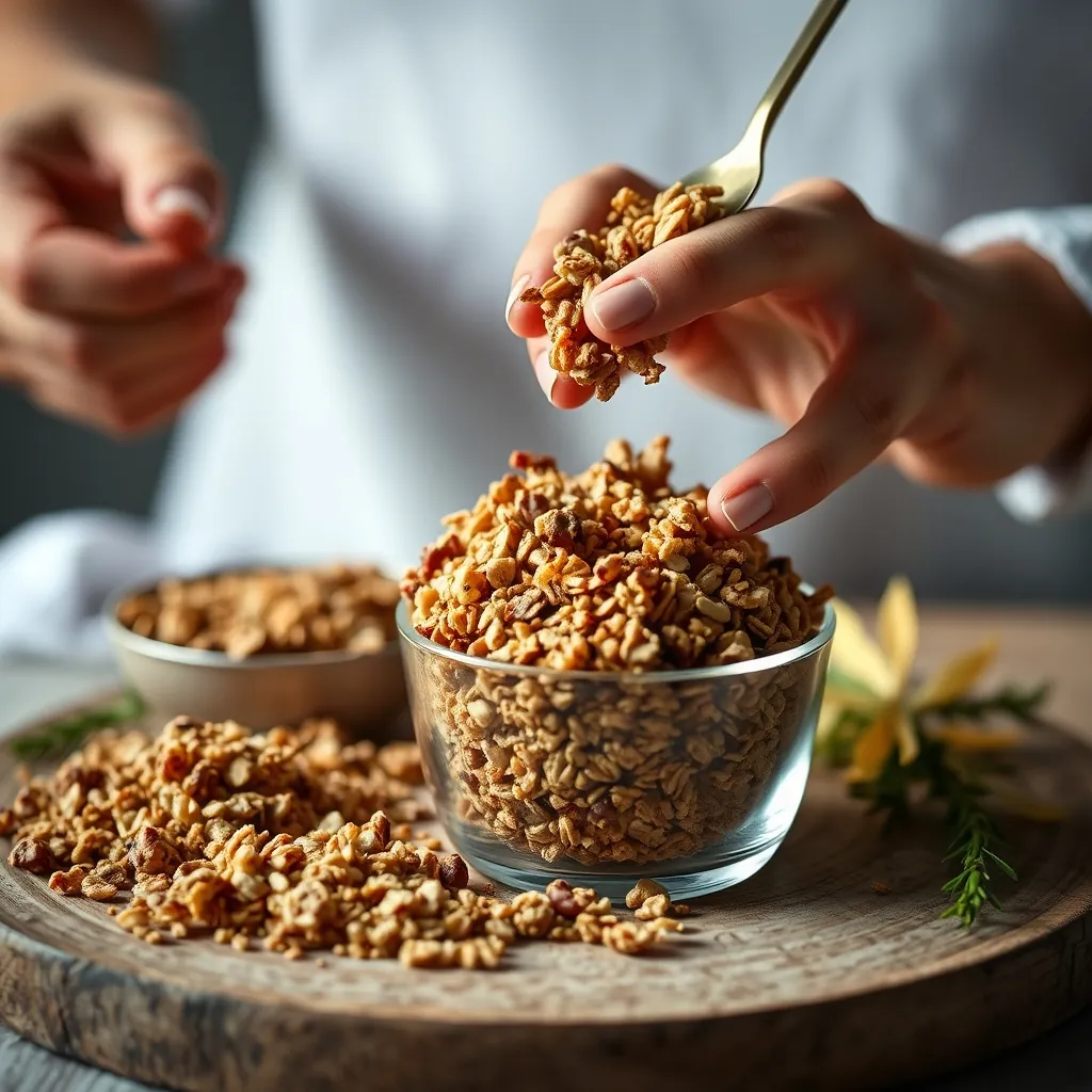 Cách kết hợp granola với các món ăn khác. Cách kết hợp granola với các món ăn khác.