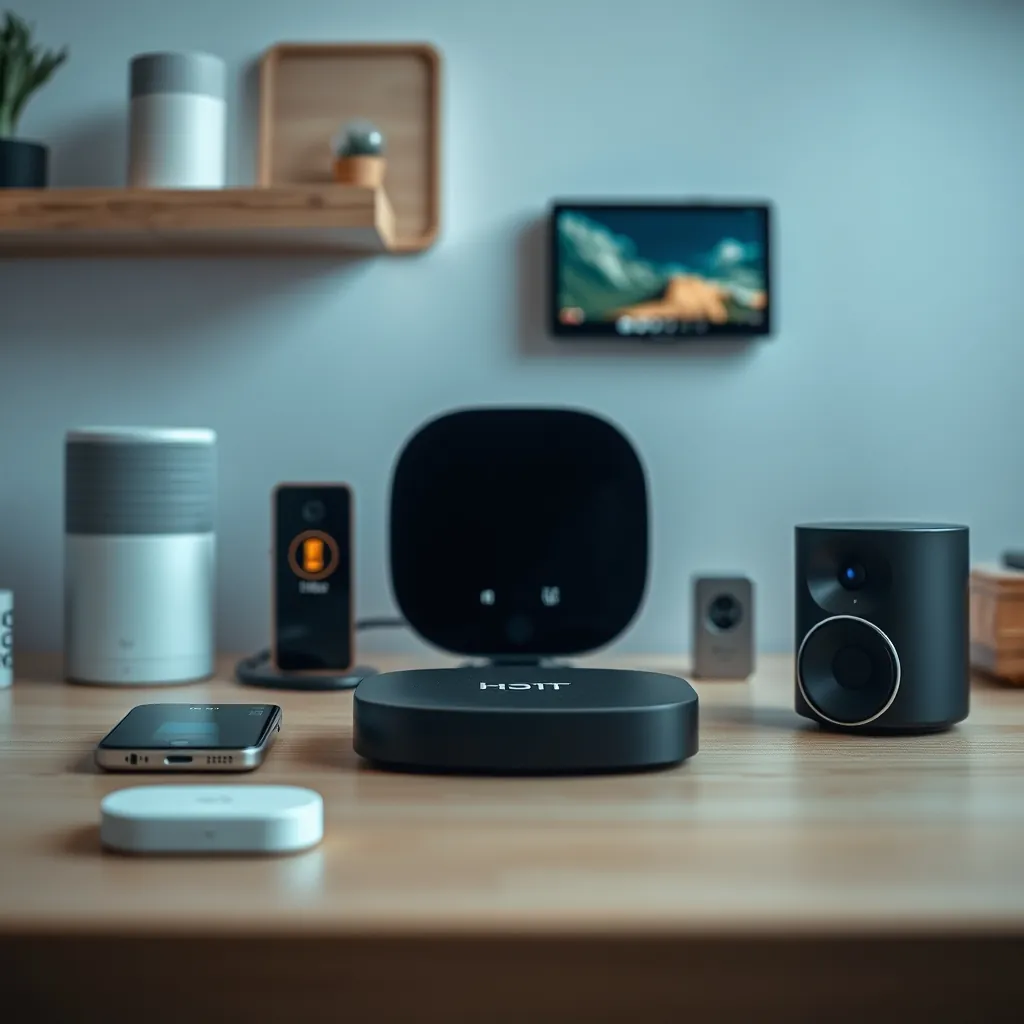 Centralizing control with smart home hubs for seamless integration.