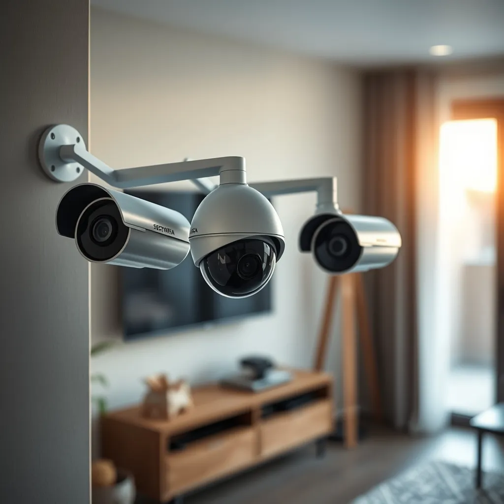 Enhancing home safety with smart security systems.
