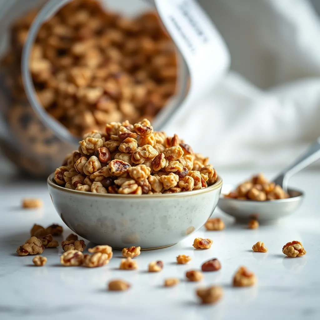 Lợi ích sức khỏe của granola. Lợi ích sức khỏe của granola.