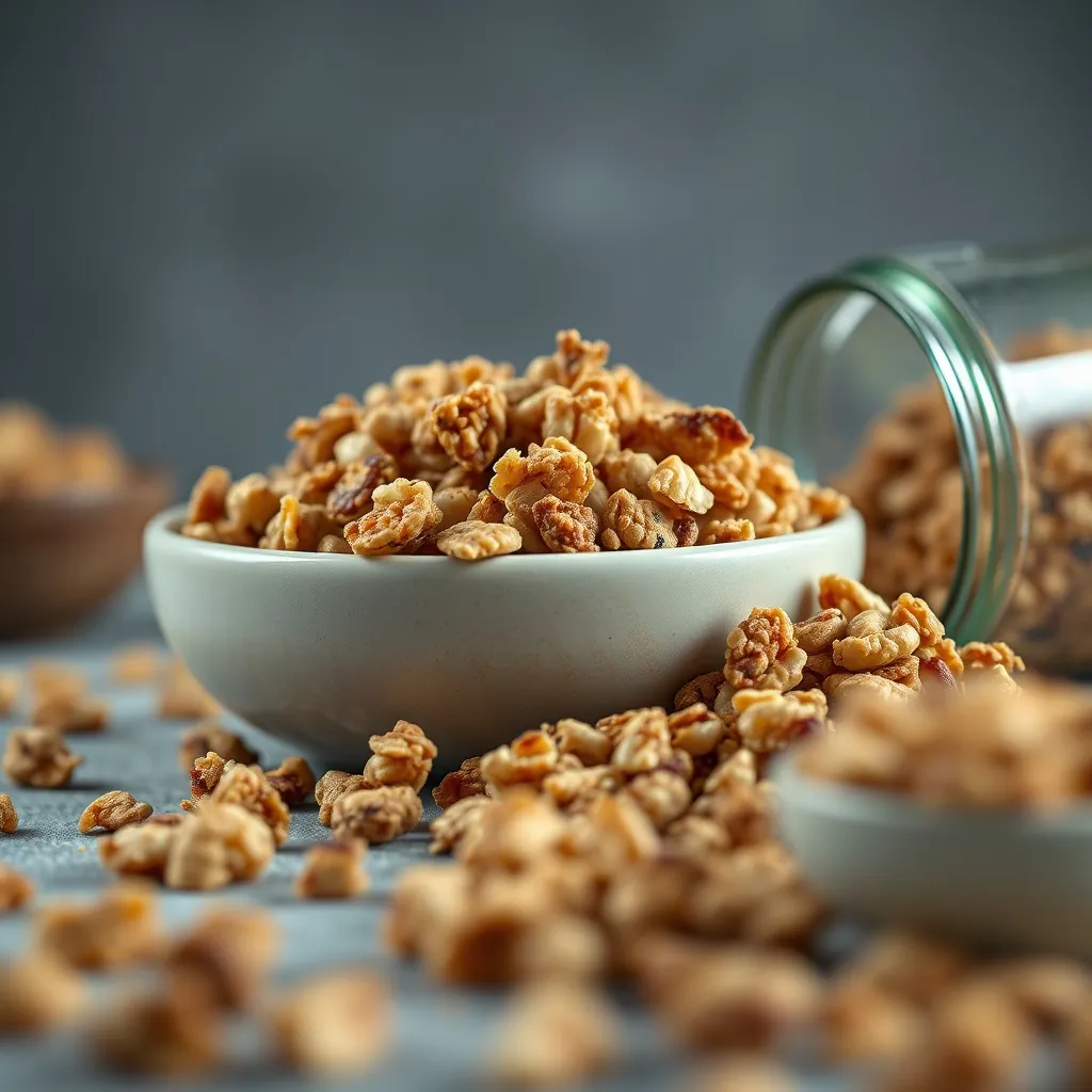 Mẹo để granola có độ giòn rụm hoàn hảo. Mẹo để granola có độ giòn rụm hoàn hảo.