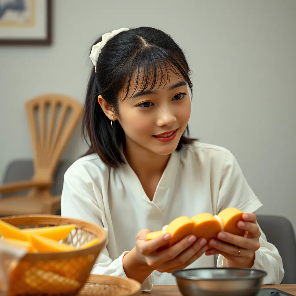 Nguyên liệu cần thiết cho bánh bông lan phô mai Nhật Bản
