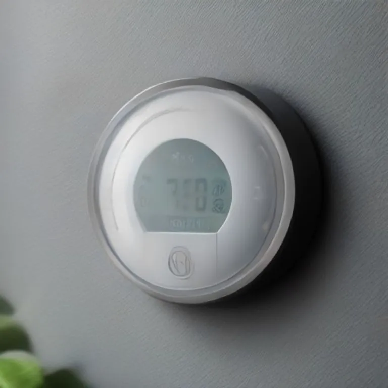 User adjusting a smart thermostat for optimal comfort.